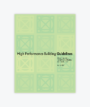 High Performance Building Guidelines PDF image